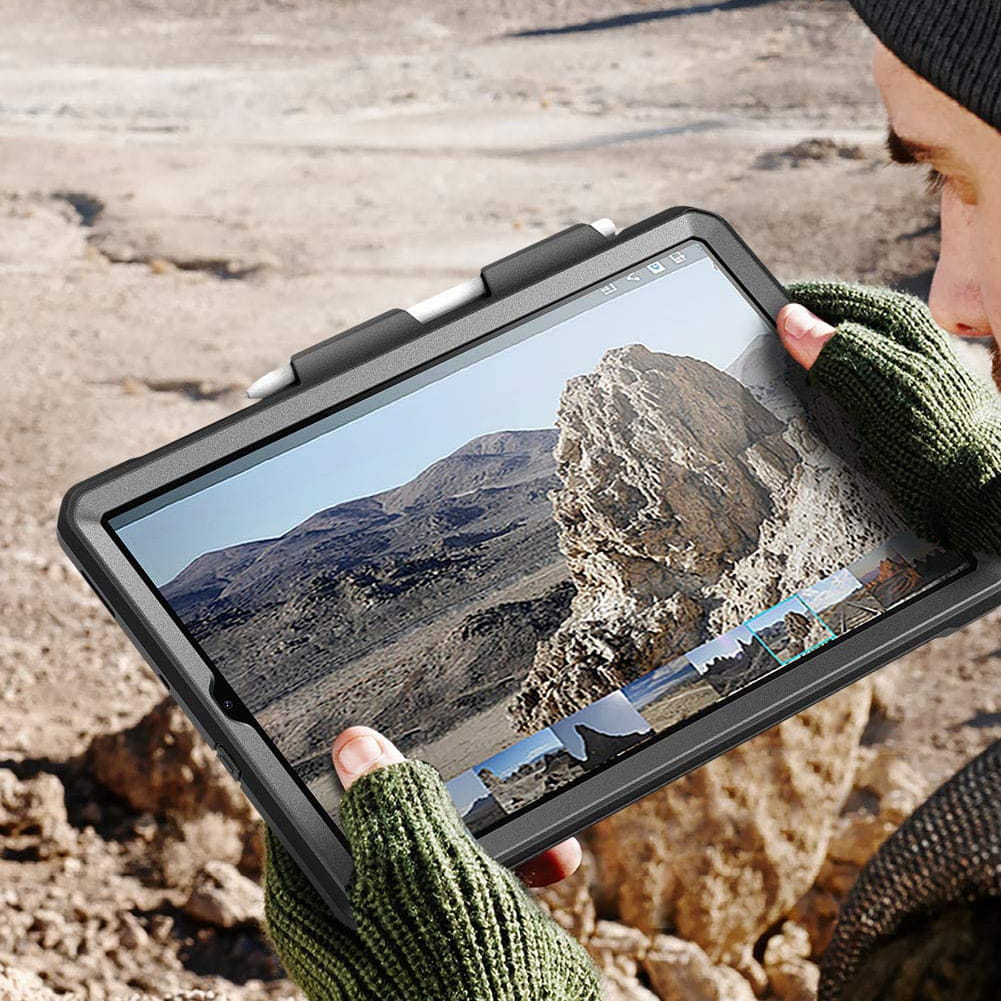 Schutzhülle Supcase UB Pro SP für Galaxy Tab S6 Lite 10.4, Schwarz