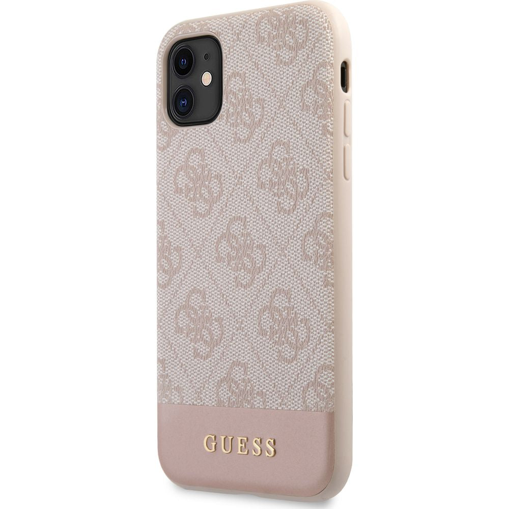 Schutzhülle Guess 4G Stripe Collection für iPhone 11 / XR, Rosa