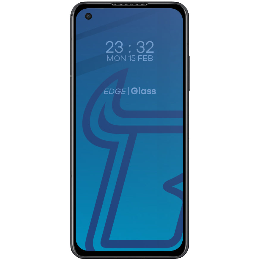 Gehärtetes Glas Bizon Glass Edge 2 für Asus Zenfone 10, Schwarz