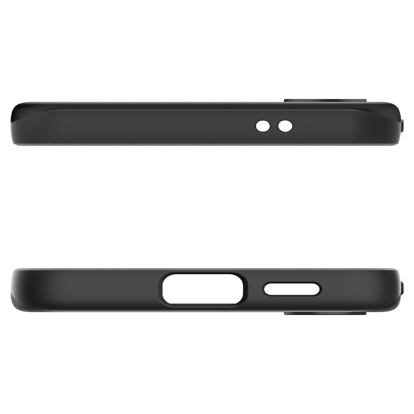 Schutzhülle für Galaxy S24, Spigen Thin Fit, Schwarz