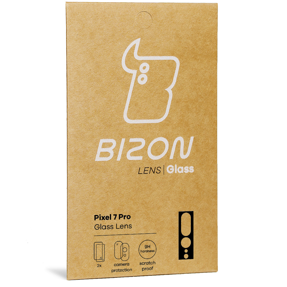 Glas für die Kamera Bizon Glass Lens für Pixel 7 Pro, 2 Stück
