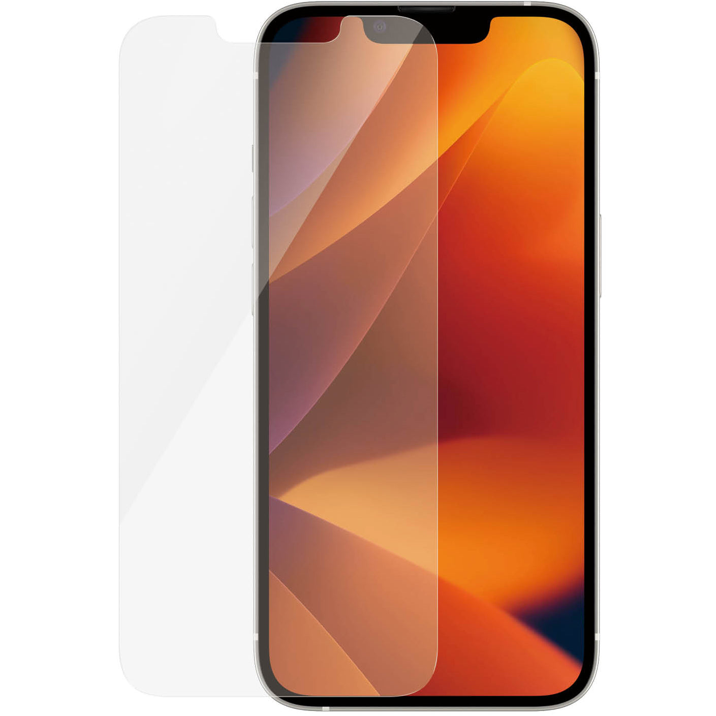 Gehärtetes Glas PanzerGlass Classic Fit für iPhone 14 / 13 Pro / 13