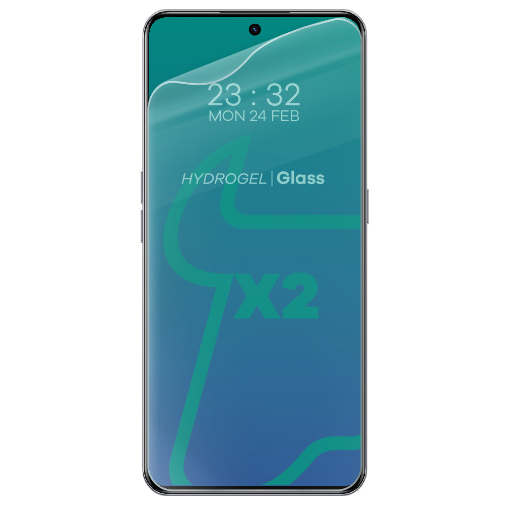 Hydrogel Folie für den Bildschirm Bizon Glass Hydrogel für Realme GT3, 2 Stück