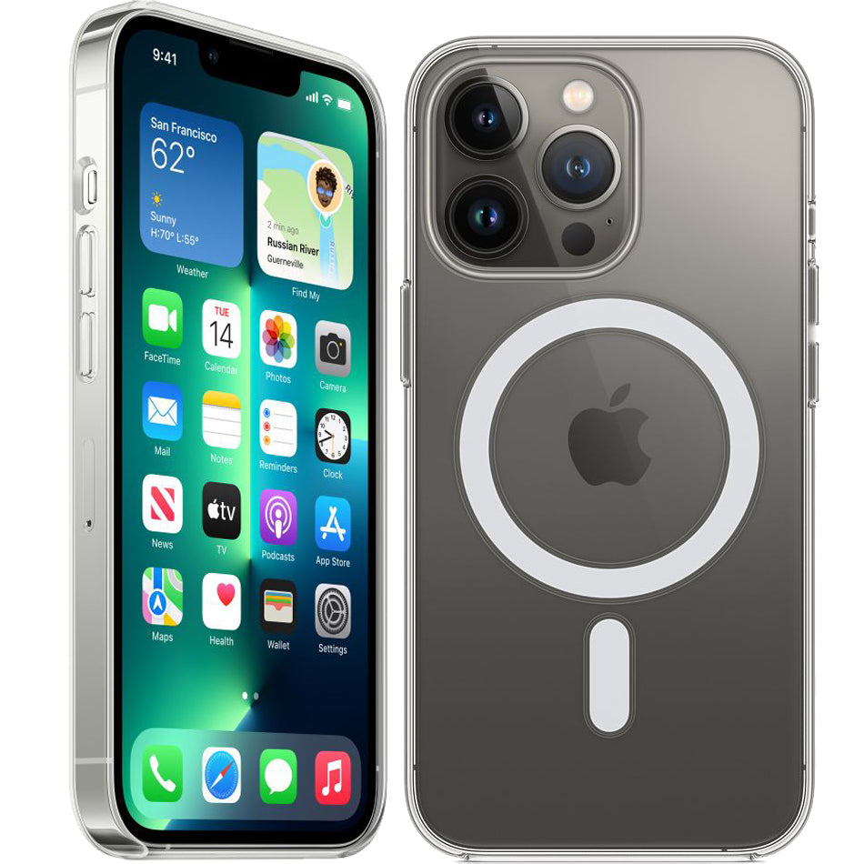 Schutzhülle Apple Clear Case MaSafe für iPhone 13 Pro Max, Transparent