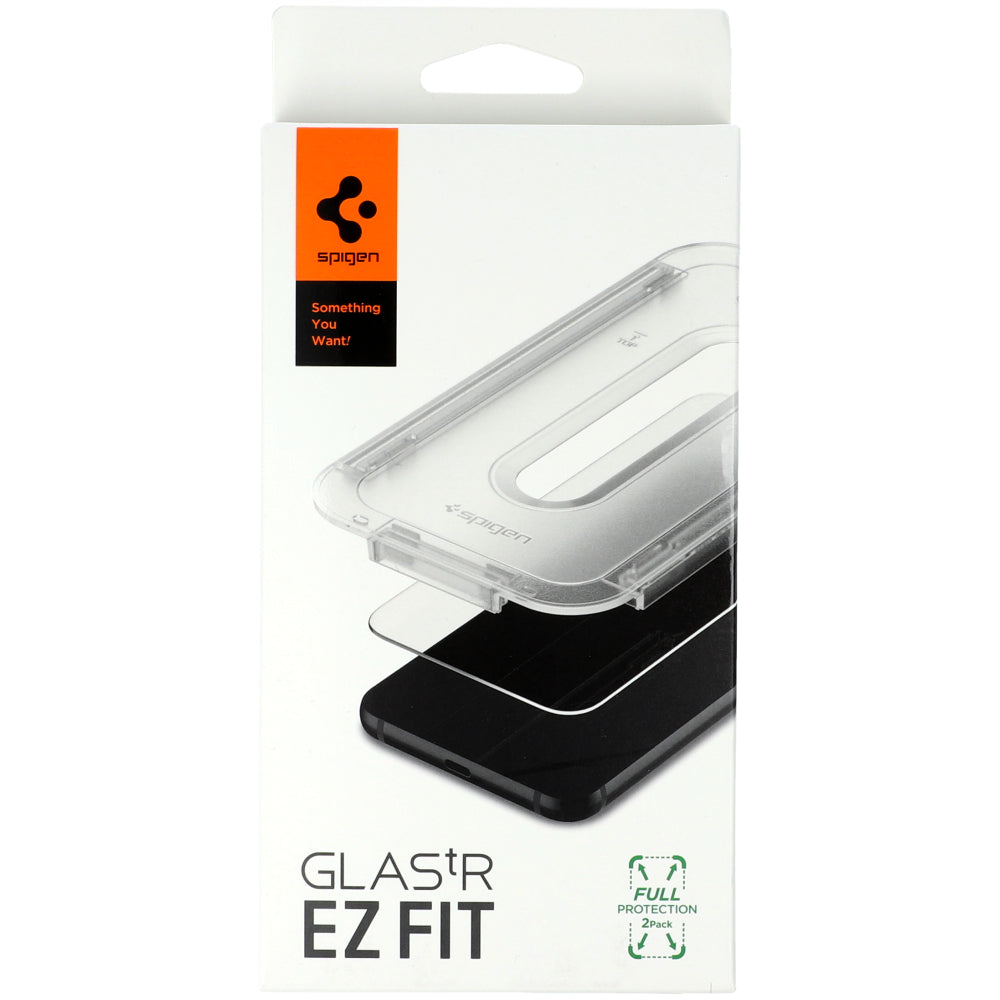 Glas für die Schutzhülle Spigen Glas.tR EZ Fit 2-Pack für Galaxy S23