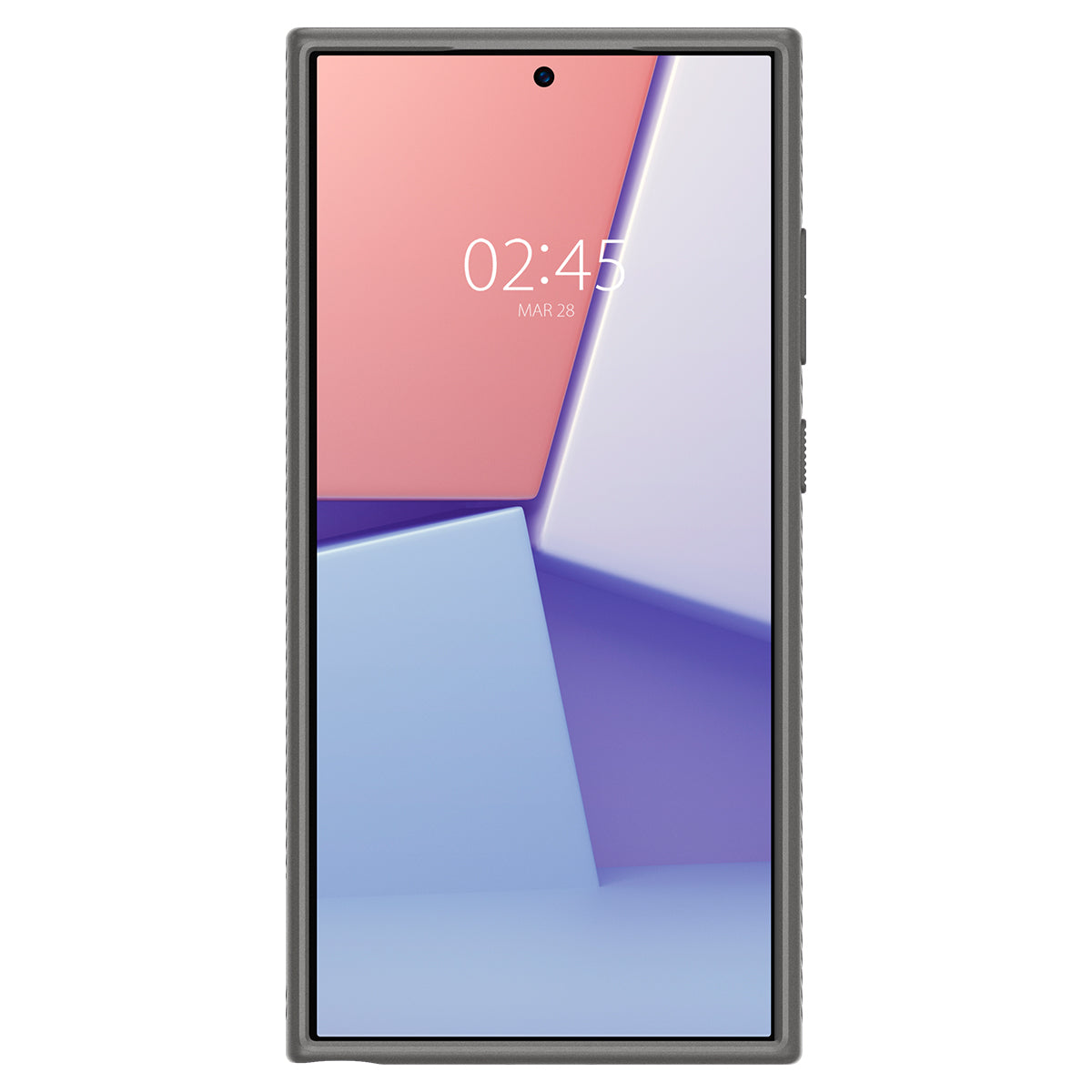 Schutzhülle für Galaxy S24 Ultra, Spigen Liquid Air, Grau