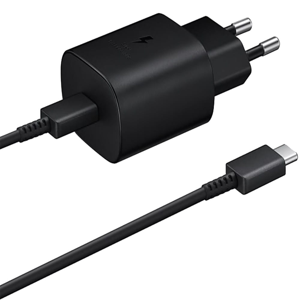Wandladegerät Samsung Travel Adapter PD 25W, USB-C, Schwarz