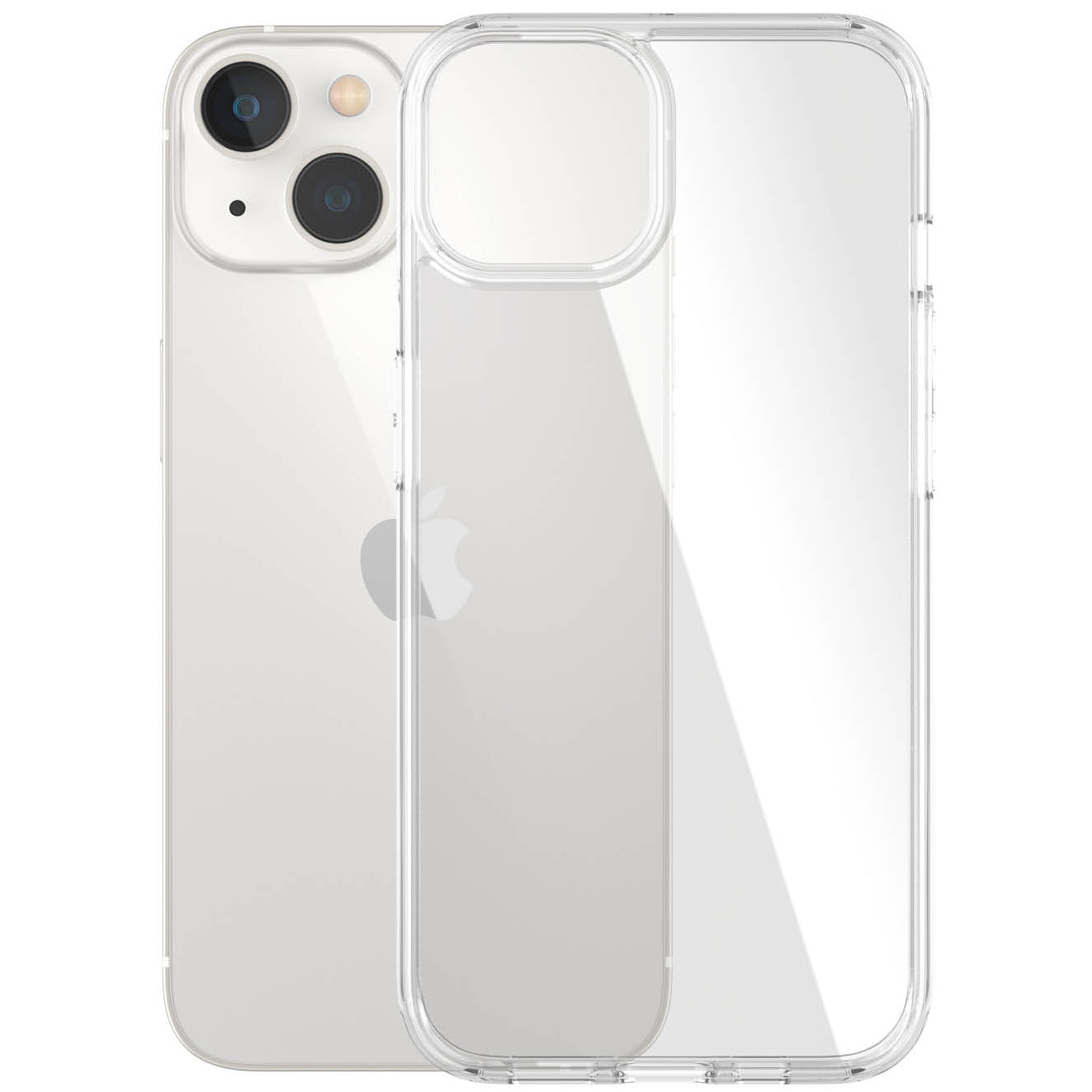 Antibakterielle Schutzhülle PanzerGlass HardCase für iPhone 14 / 13, Transparent
