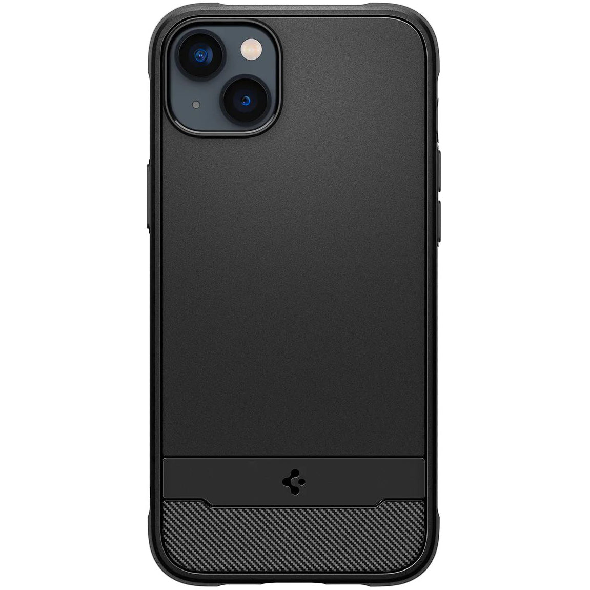 Schutzhülle Spigen Rugged Armor Mag mit MagSafe für iPhone 14, mattes Schwarz