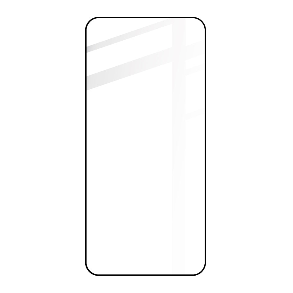 Gehärtetes Glas - 2 Stück + Kameraschutz für Galaxy S23, Bizon Glass Edge 2 Pack, Schwarz