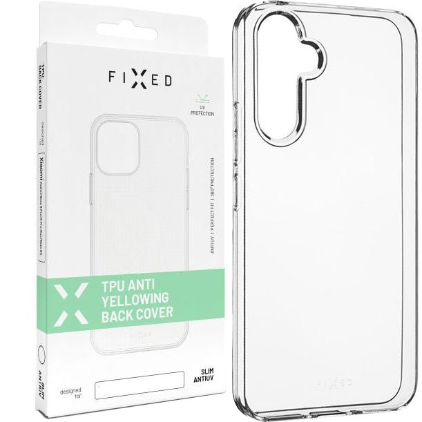 Schutzhülle Fixed Slim AntiUV für Galaxy A34 5G, Transparent