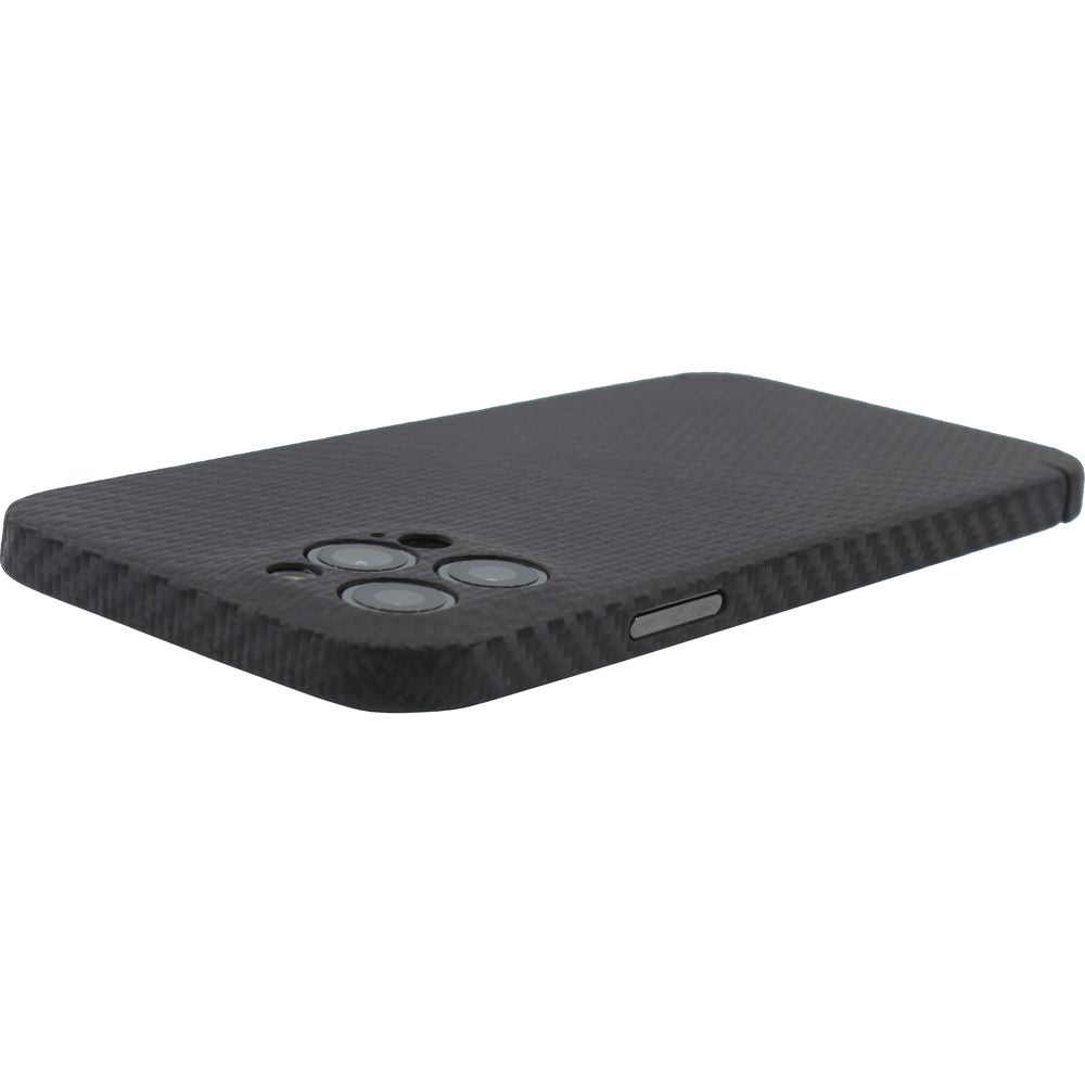 Schutzhülle Nevox Real Carbon für iPhone 14 Pro, Schwarz