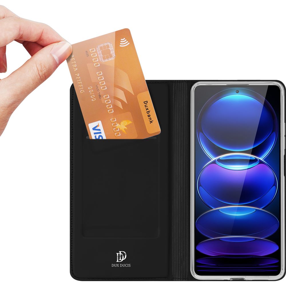Schutzhülle Dux Ducis Skin Pro für Redmi Note 12 Pro Plus, Schwarz