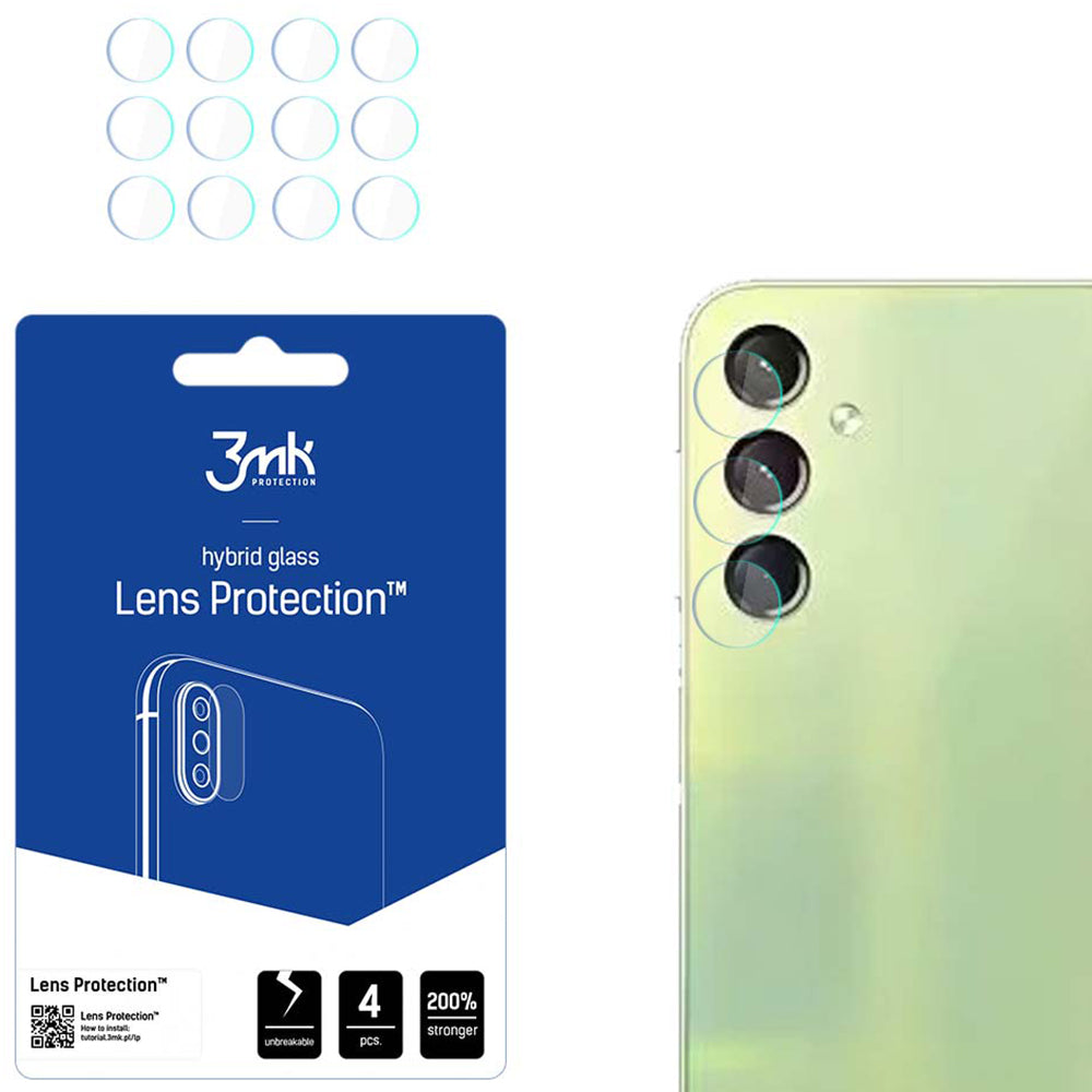 Objektivschutz 3mk Lens Protection für Samsung Galaxy A24 4G, 4 Sätze