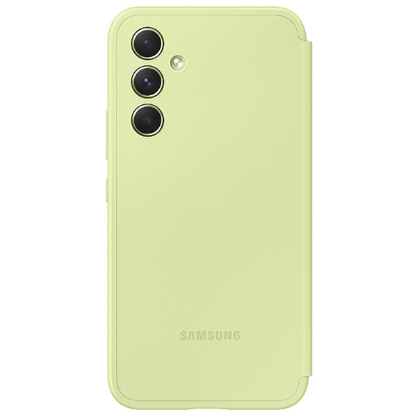 Schutzhülle Samsung Smart View Wallet Case für Galaxy A34 5G, Limette