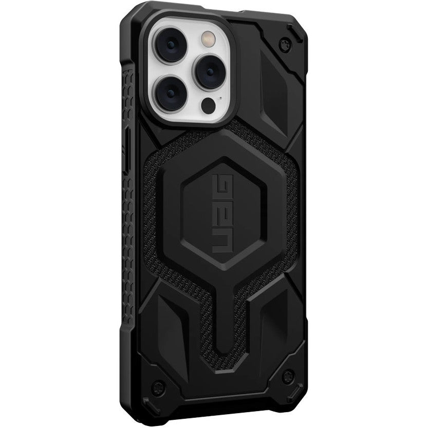 Schutzhülle Urban Armor Gear Monarch Pro Kevlar MagSafe für iPhone 14 Pro Max, Schwarz