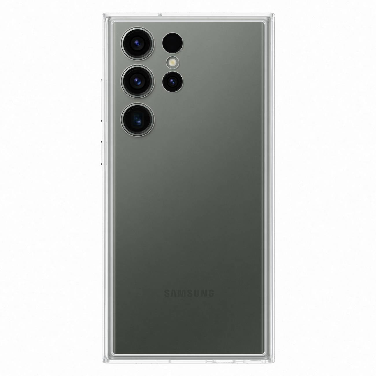 Schutzhülle Samsung Frame Case für Galaxy S23 Ultra, weiss