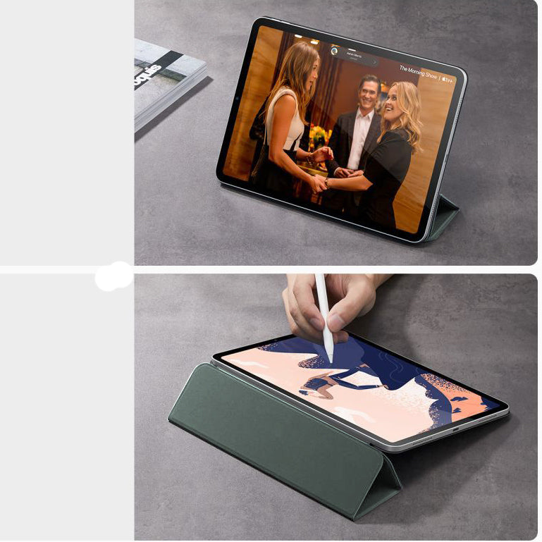 Schutzhülle ESR Rebound Magnetic Case für iPad 10.9 2022, Grün