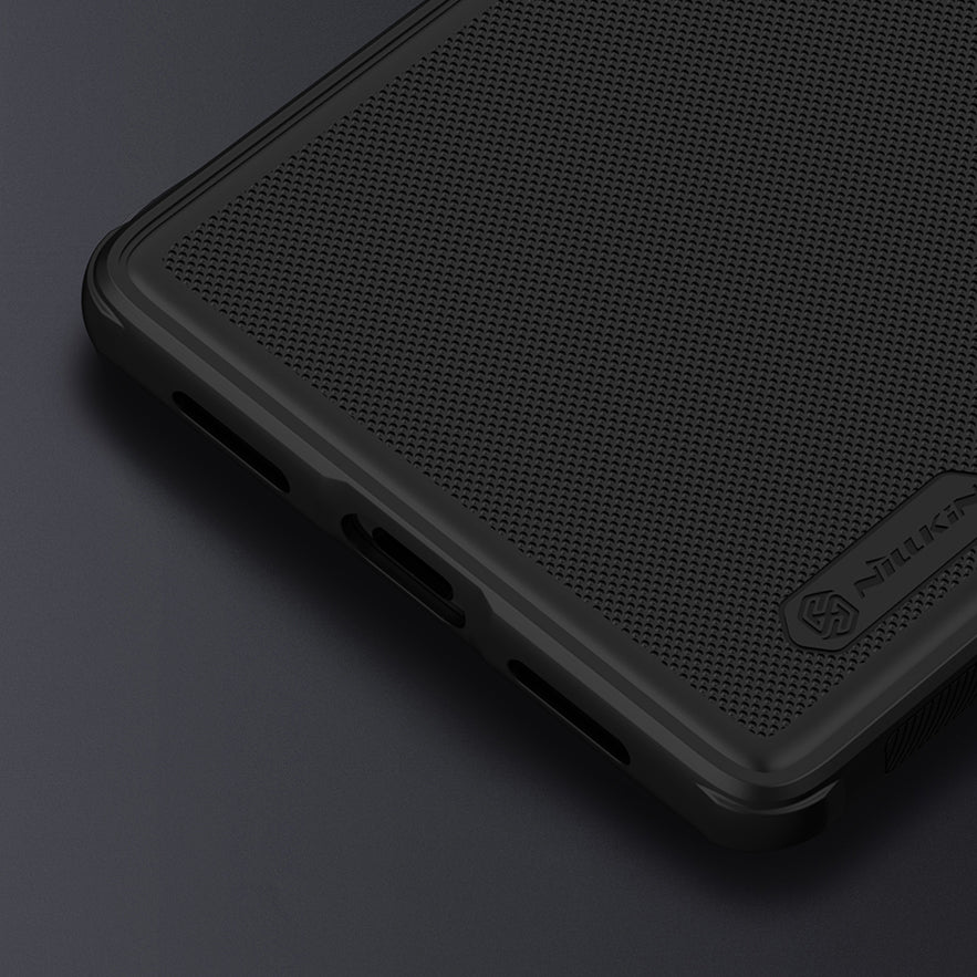 Schutzhülle Nillkin Super Frosted Shield Pro für Google Pixel 7, Schwarz