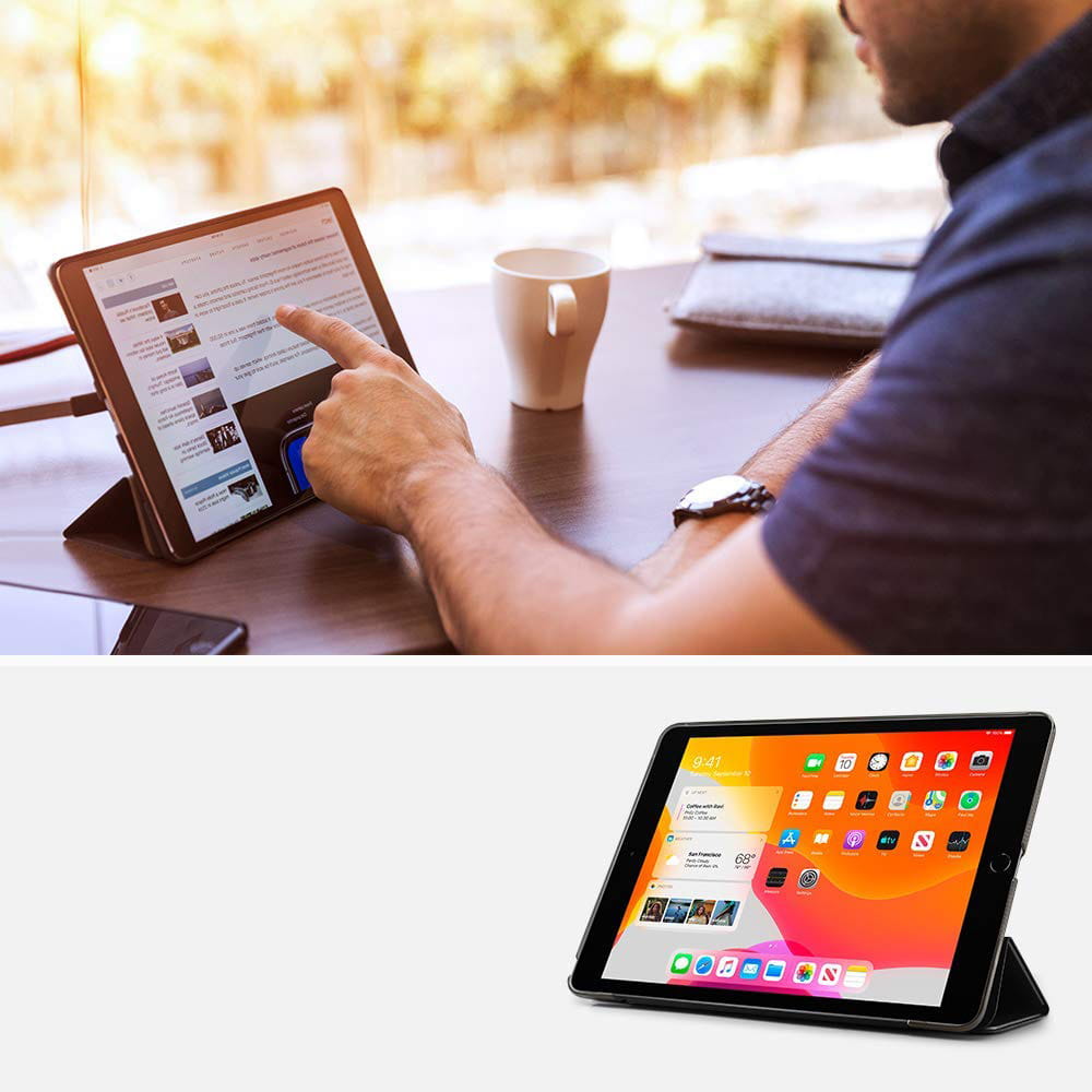 Schutzhülle Spigen Smart Fold für iPad 8/7 gen. 10.2 2020/2019, Schwarz