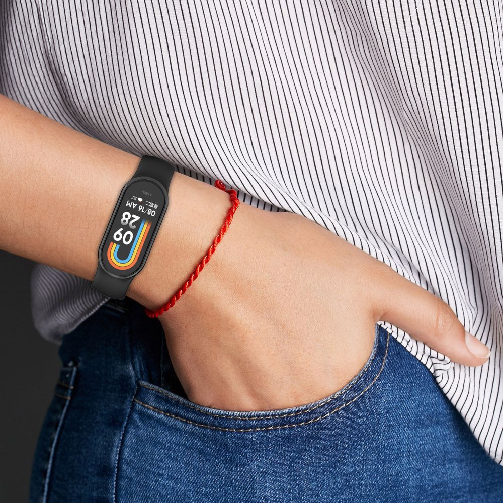 Armband Tech Protect Iconband für Xiaomi Mi Smart Band 8/ 8 NFC, Schwarz.