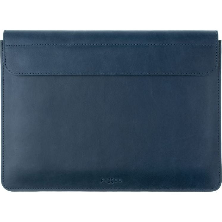 Leder-Schutzhülle Fixed Oxford für Apple MacBook Air 15.3" M4 / M3 / M2, Dunkelblau