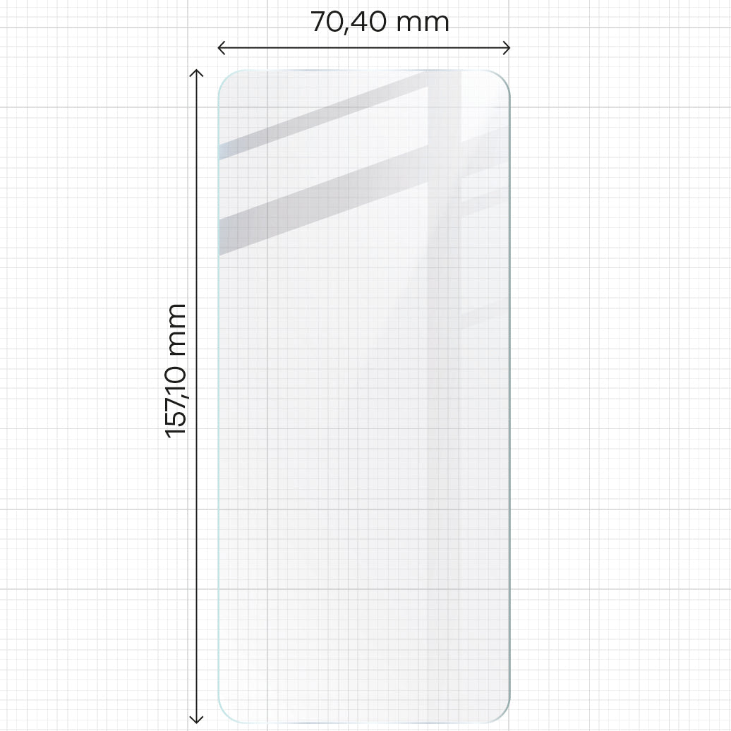 Gehärtetes Glas Bizon Glass Clear 2 für OnePlus Nord 3