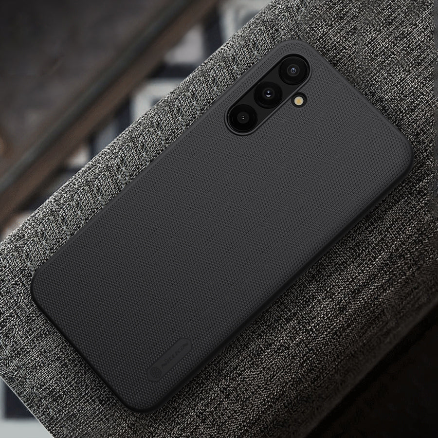 Schutzhülle Nillkin Super Frosted Shield für Galaxy A24 4G, Schwarz