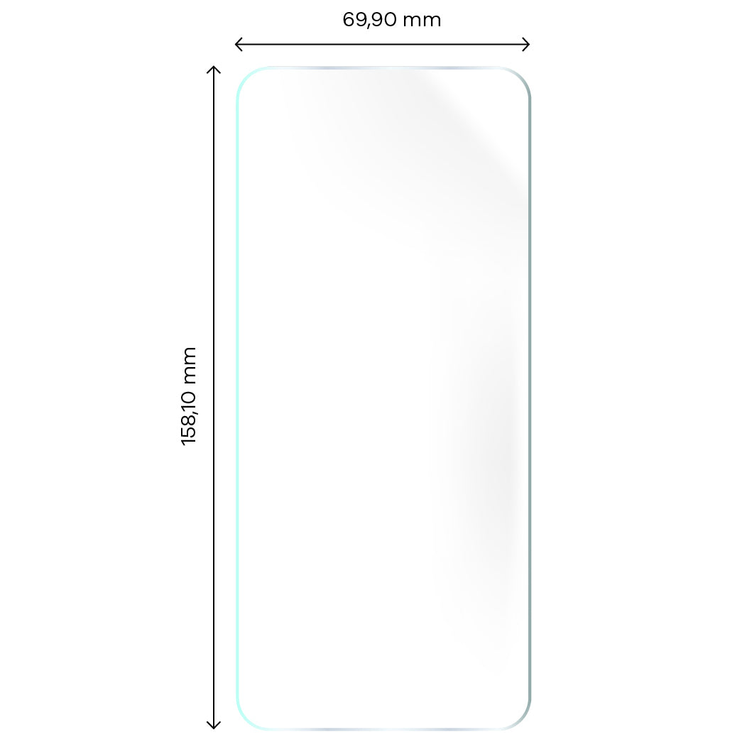 Hydrogel Folie für den Bildschirm Bizon Glass Hydrogel für Galaxy M54 5G, 2 Stück