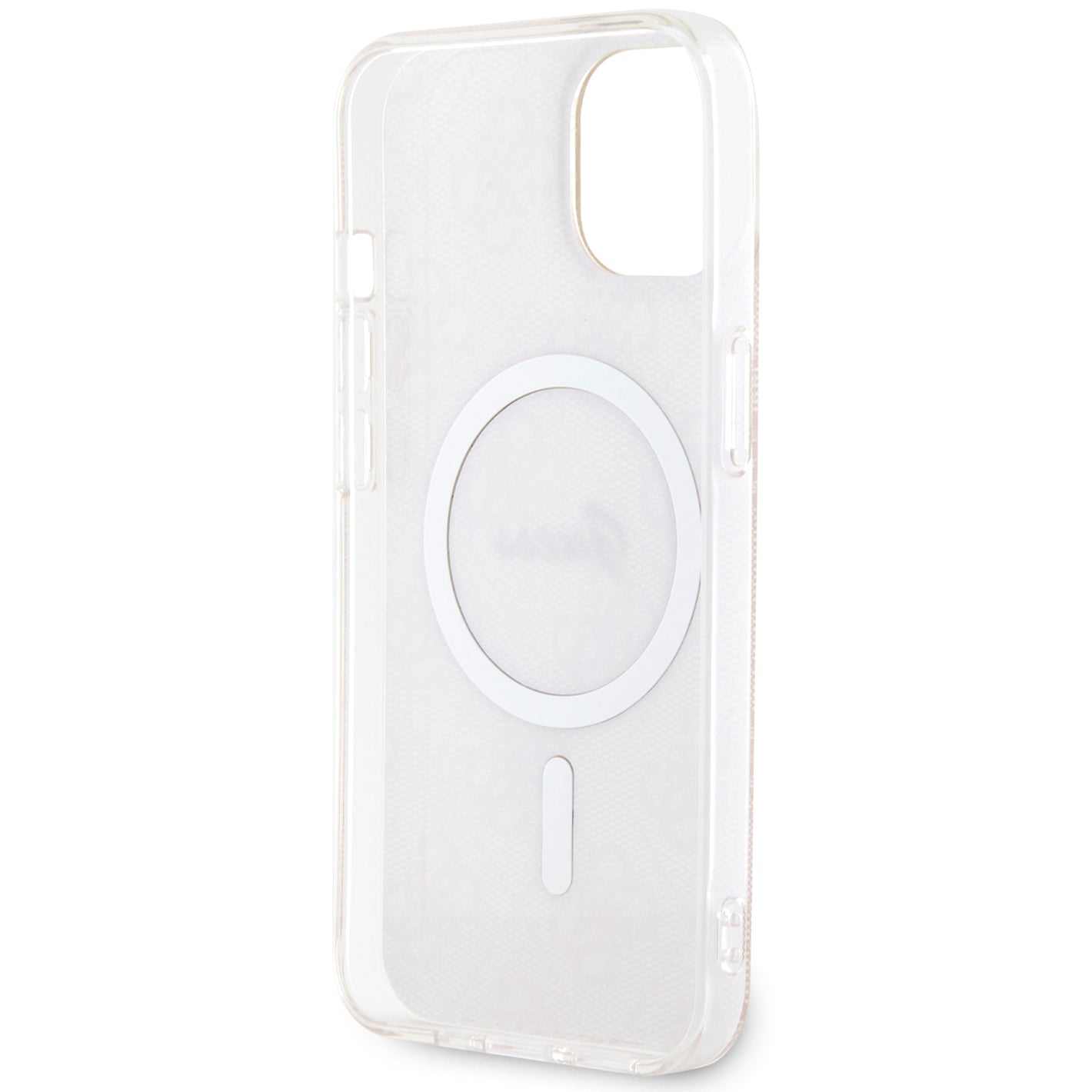 Guess Hardcase 4G MagSafe Tasche für iPhone 14, rosa