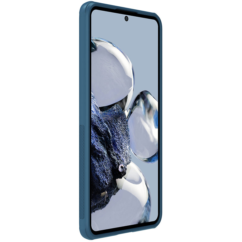 Schutzhülle Nillkin Super Frosted Shield Pro für Xiaomi 12T Pro, Blau