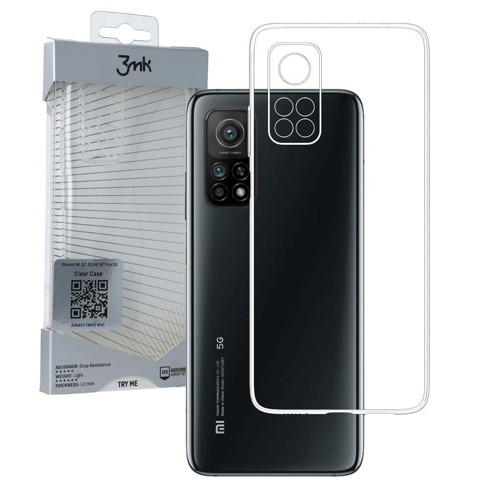 Schutzhülle 3mk Clear Case für Xiaomi Mi 10T 5G / Mi 10T Pro 5G transparent