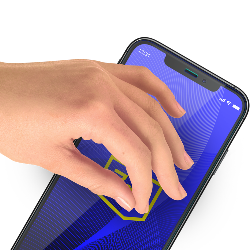 Hybridglas 3mk Flexible Glass nur für kleinen Teil des Displays für Galaxy Z Flip4