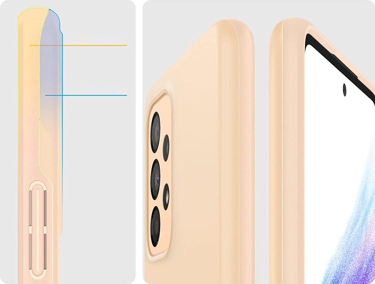 Schutzhülle Spigen Thin Fit für Galaxy A53 5G, Orange