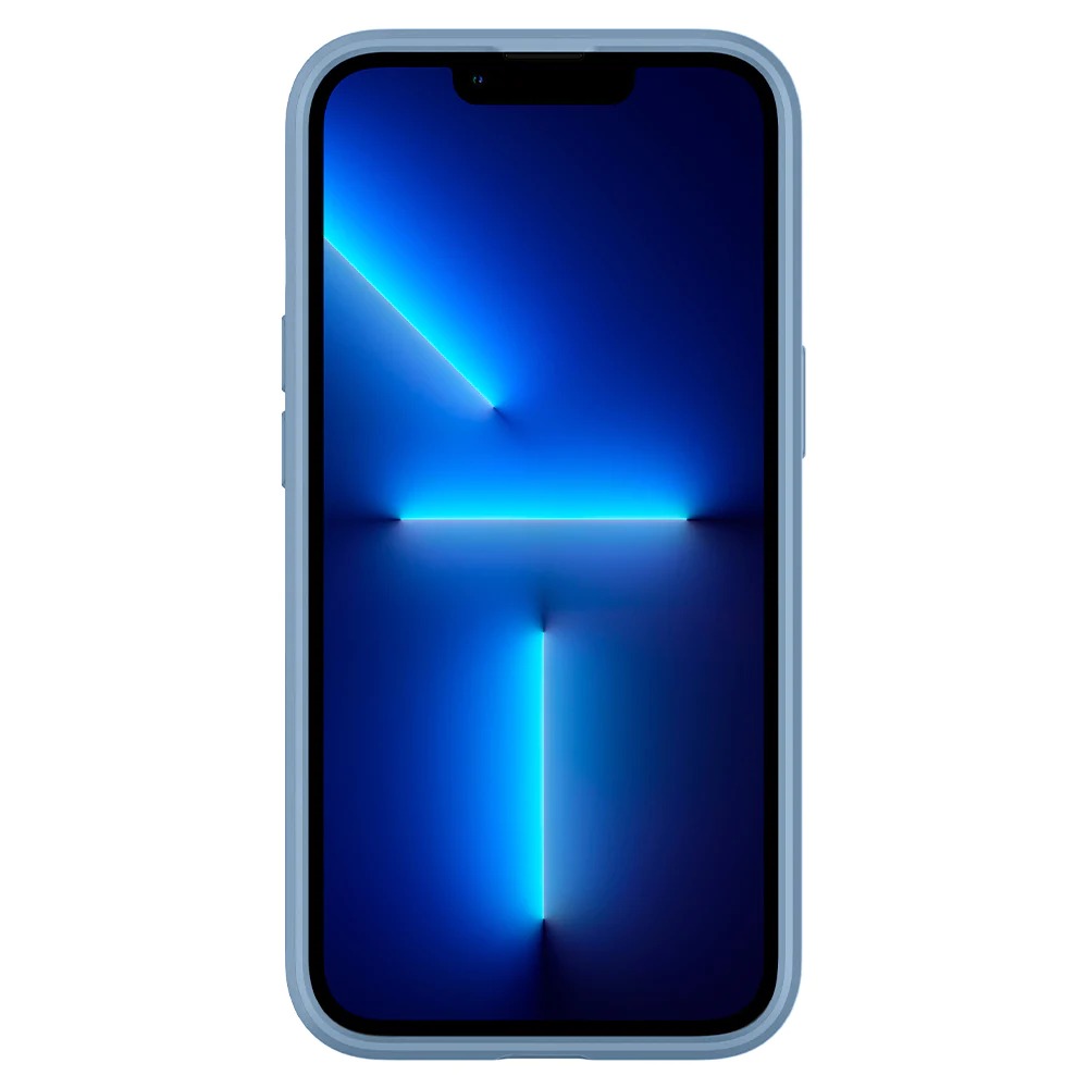 Schutzhülle Spigen Ultra Hybrid für iPhone 13 Pro, Transparent/Blau