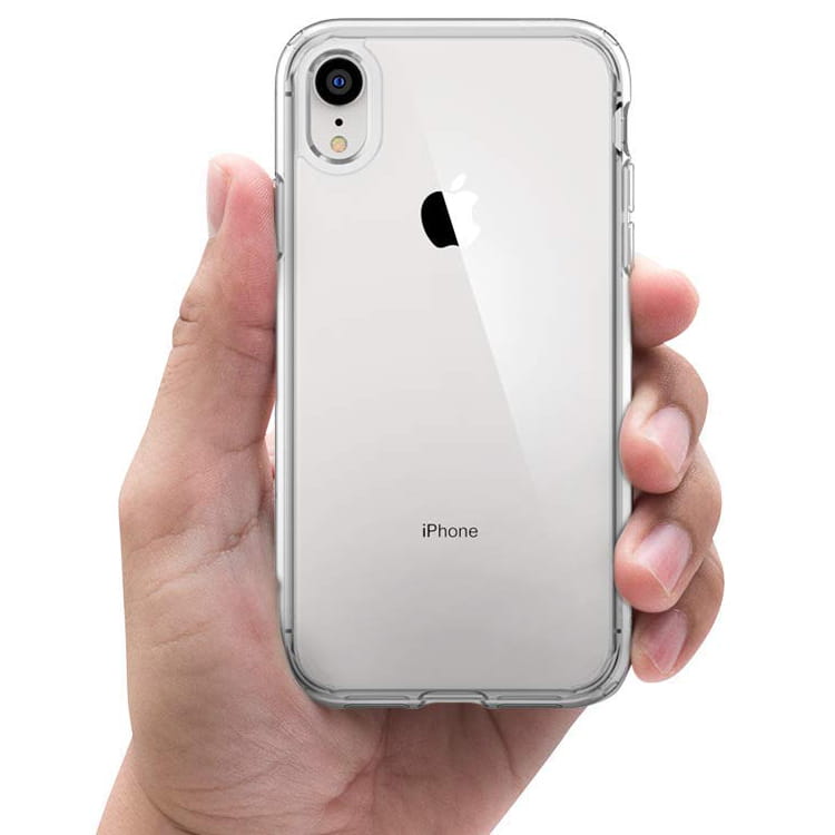 Schutzhülle Spigen Ultra Hybrid für iPhone Xr transparent