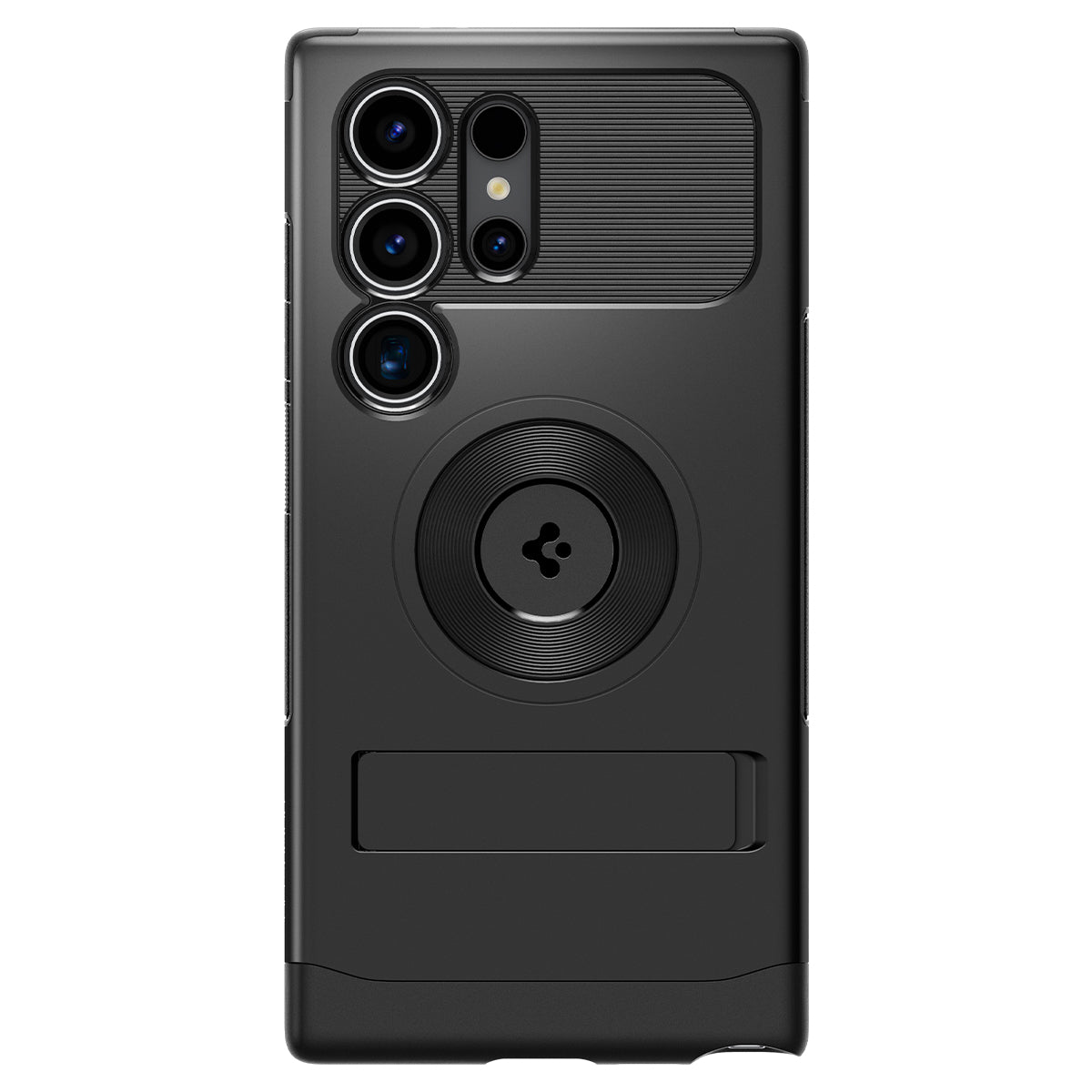 Schutzhülle für Galaxy S24 Ultra, Spigen Slim Armor MagFit, Schwarz