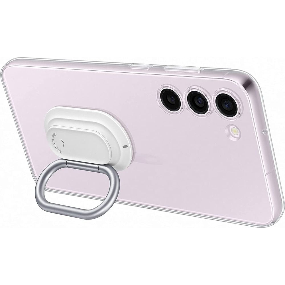 Schutzhülle Samsung Clear Gadget Case für Galaxy S23 Plus, Weiß