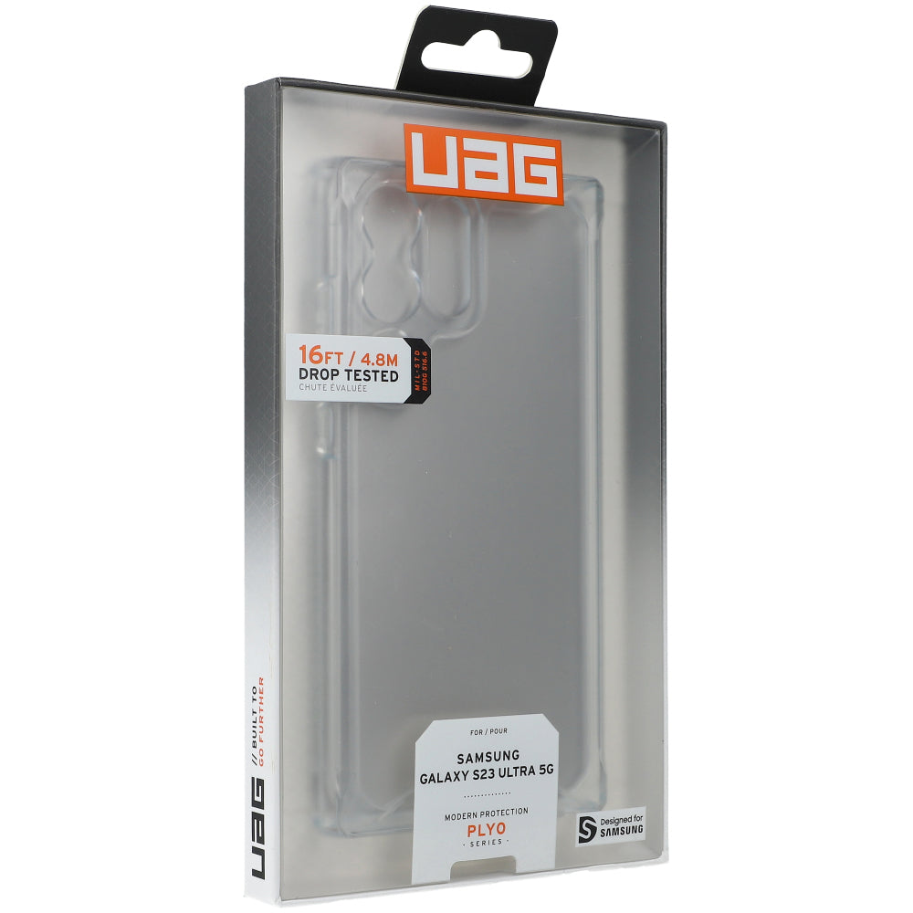 Schutzhülle UAG Urban Armor Gear Plyo für Galaxy S23 Ultra, Transparent