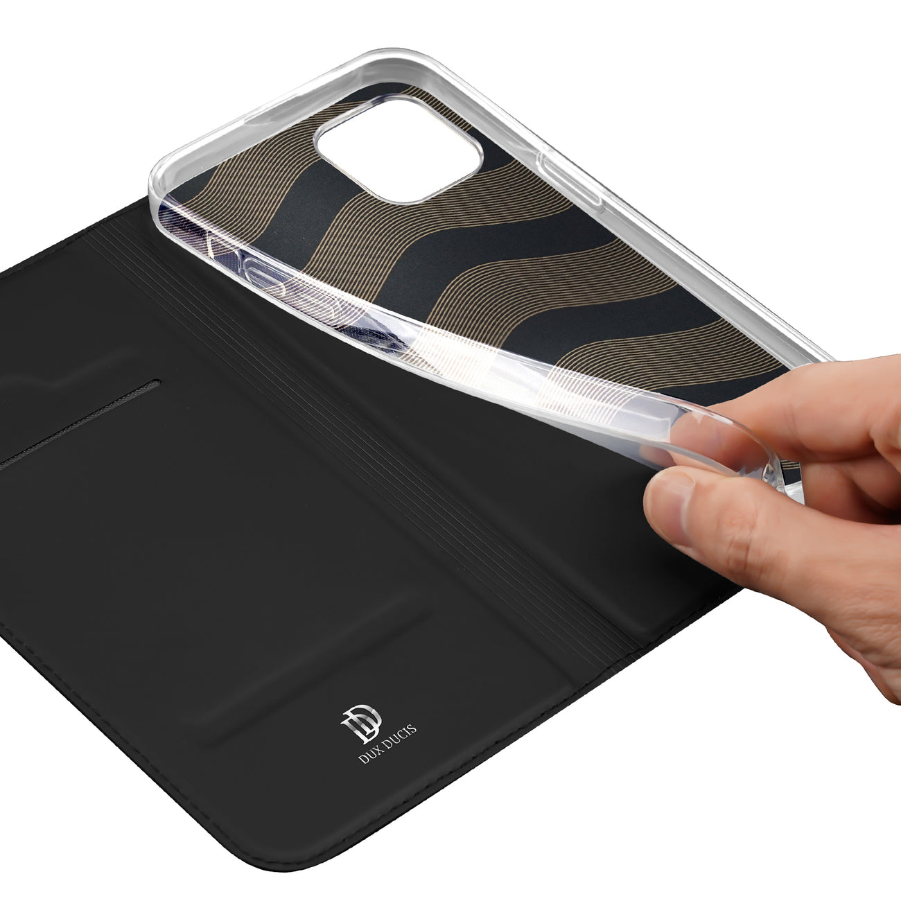 Schutzhülle Dux Ducis Skin Pro für iPhone 15, Schwarz