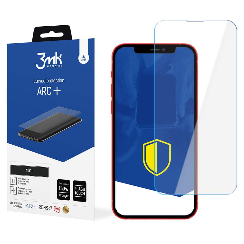 Schutzfolie 3mk ARC+ für iPhone 13, iPhone 13 Pro