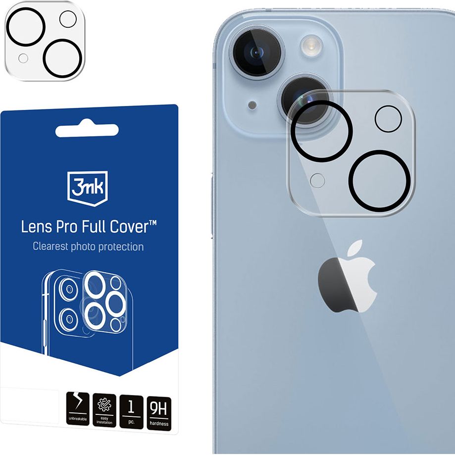 Objektivschutz 3mk Lens Pro Full Cover für Apple iPhone 13, Apple iPhone 13 Mini