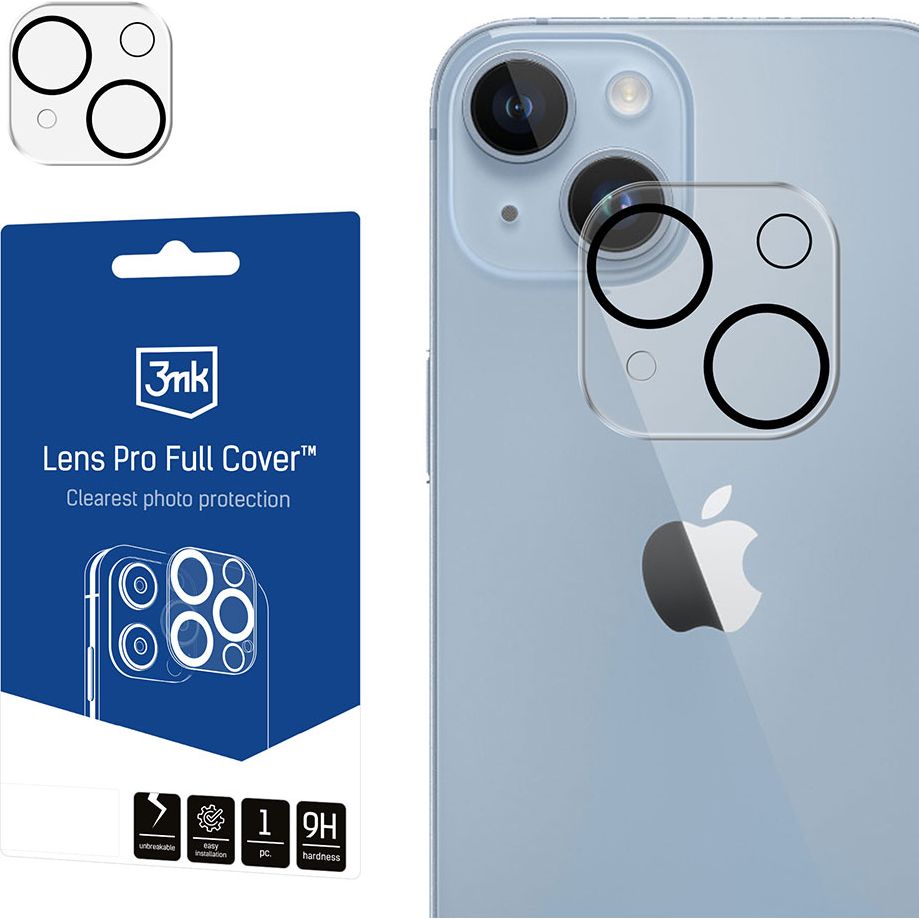 Objektivschutz 3mk Lens Pro Full Cover für Apple iPhone 14, Apple iPhone 14 Plus