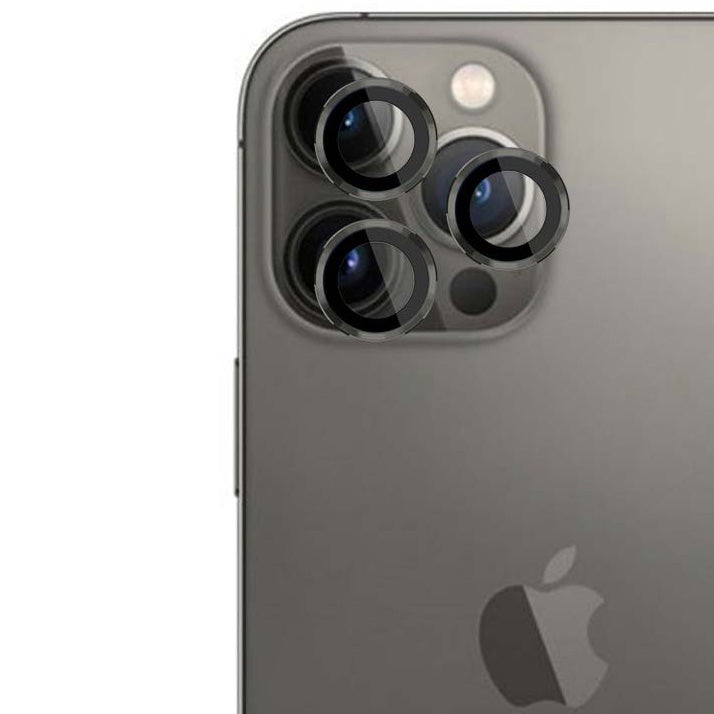 Objektivschutz 3mk Lens Protection Pro für iPhone 15 Pro Max, Graphitgrau