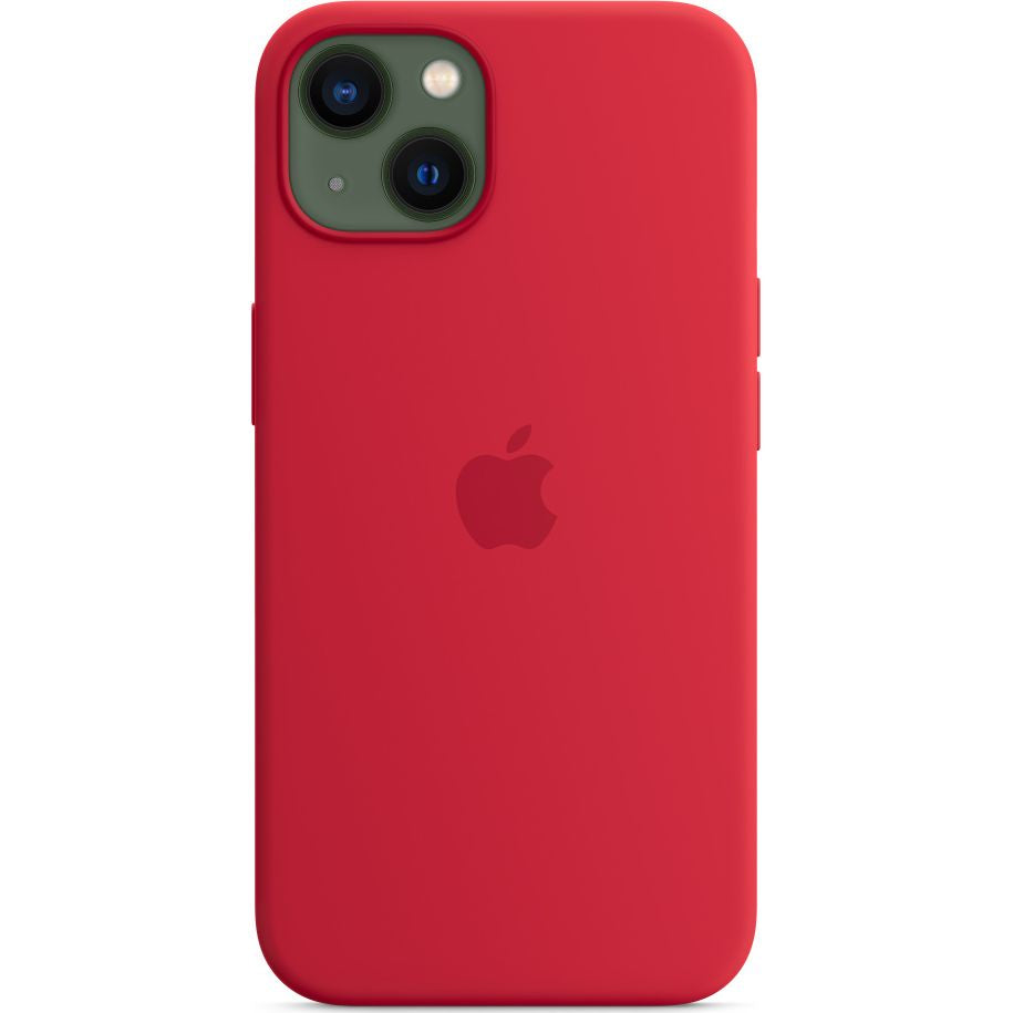 Schutzhülle für iPhone 13, Apple Silicone Case MagSafe, Rot