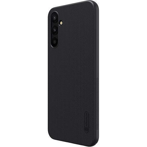 Schutzhülle Nillkin Super Frosted Shield für Galaxy A24 4G, Schwarz