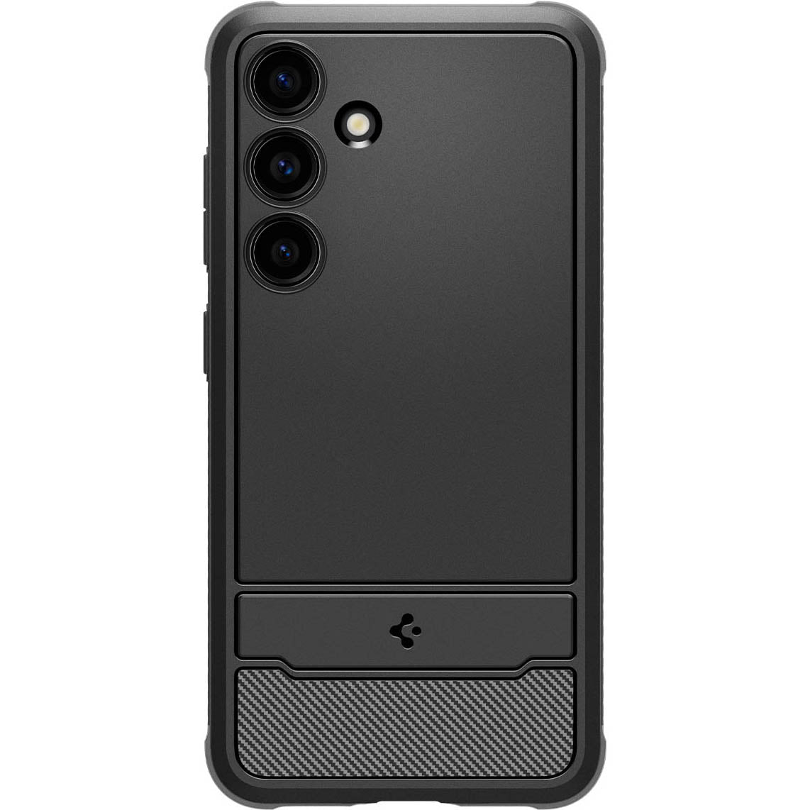 Schutzhülle für Galaxy S24 Plus, Spigen Rugged Armor, Schwarz