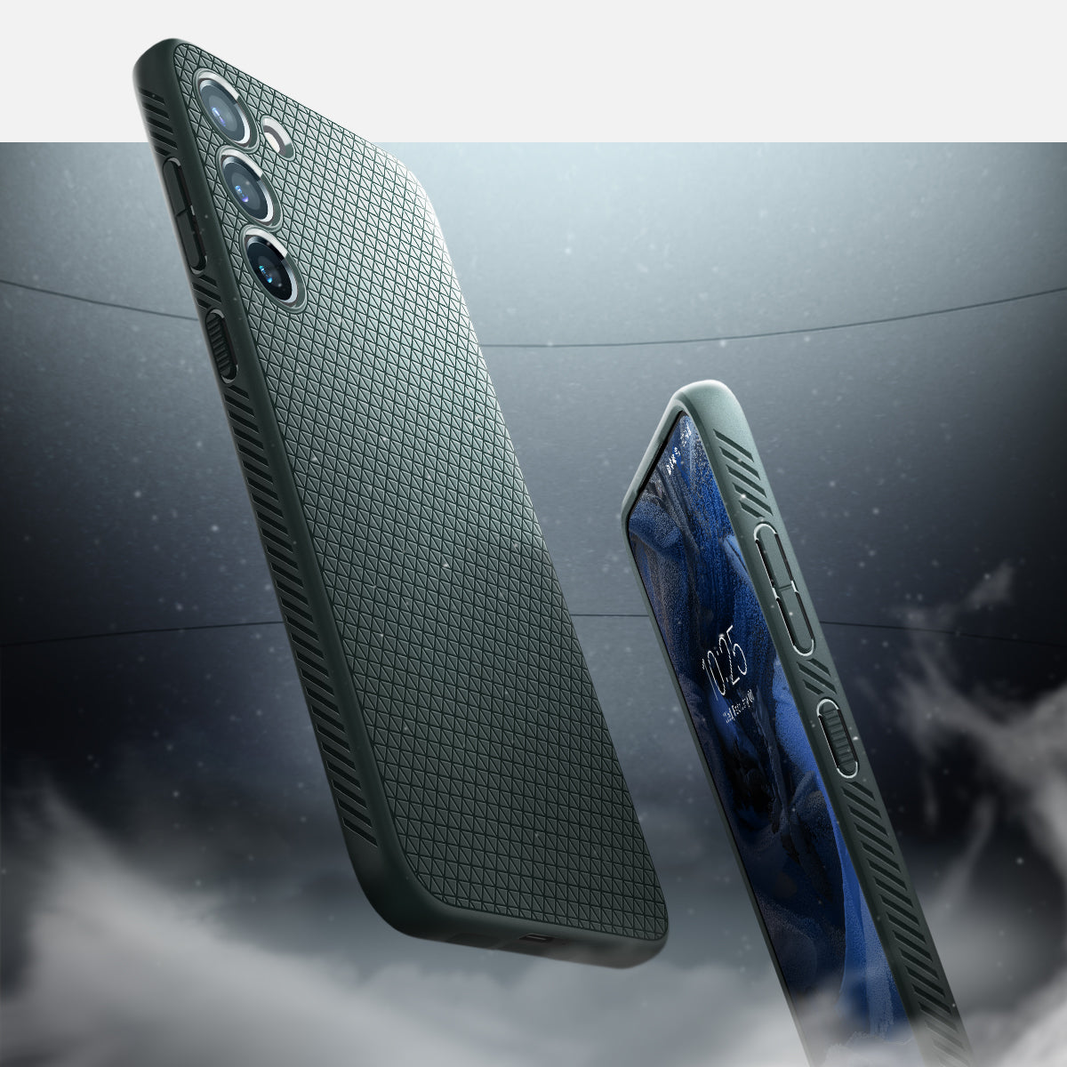 Schutzhülle Spigen Liquid Air für Galaxy S23 Plus, Grün