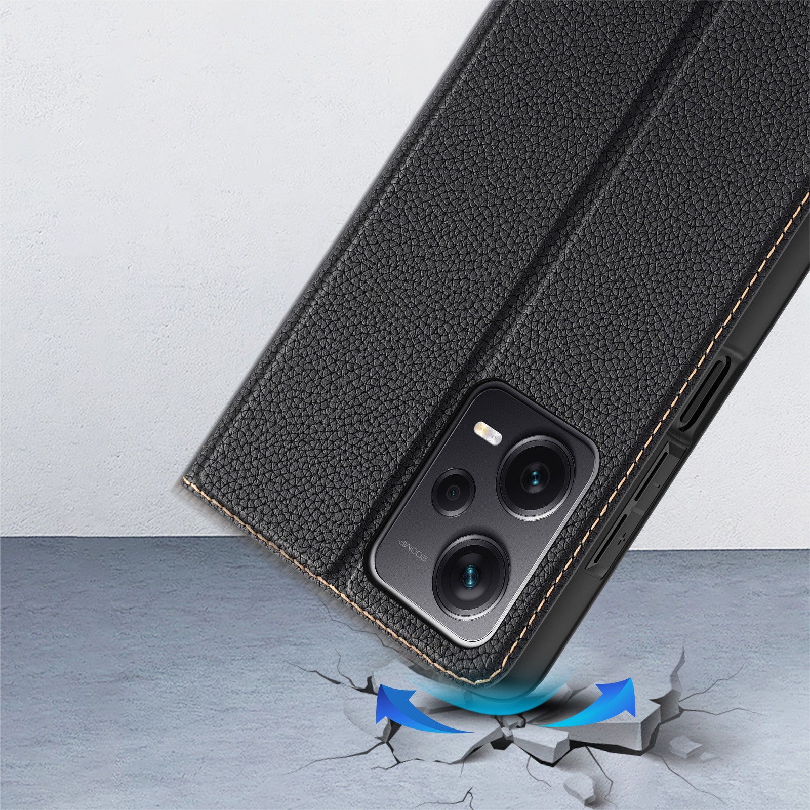Schutzhülle Dux Ducis Skin X2 für Xiaomi Redmi Note 12 Pro+ 5G, Schwarz