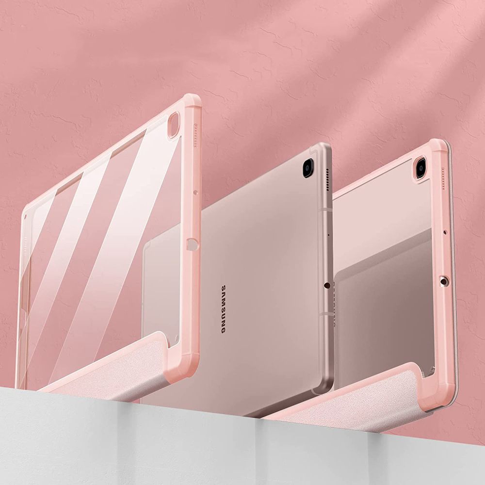 Schutzhülle Tech Protect Smartcase Hybrid für Galaxy Tab S6 Lite 10.4 2022, Rosa